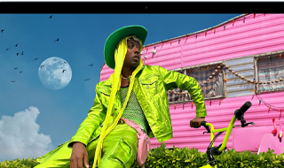 MacBook Air näitamas Liquid Retina ekraani