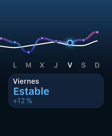 Gráfica temporal de Carga de Ejercicio