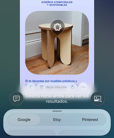 La prestación de inteligencia visual en uso