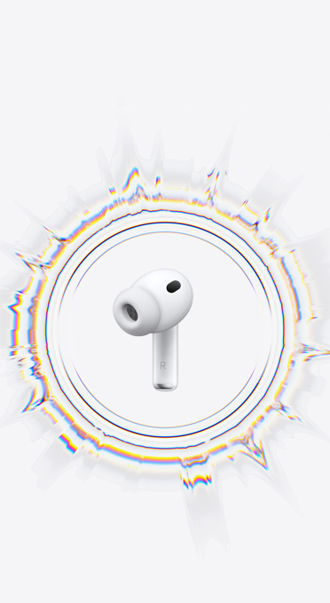 AirPods Pro 3, ondas de sonido circulares