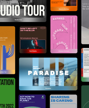 Pixelmator Pro, an array of different mock-ups and template options