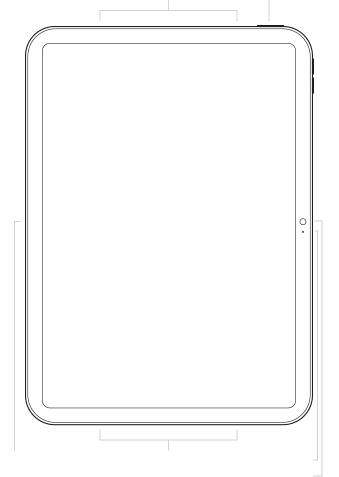 زر iPad ومواقع الموصل