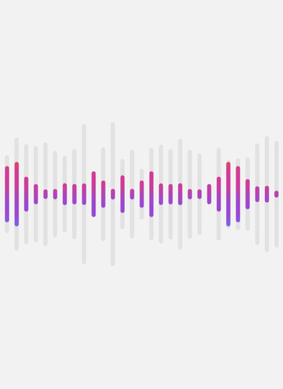 Audio waves move